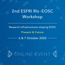  2nd ESFRI RIs-EOSC Workshop "Research Infrastructures shaping EOSC" goes digital